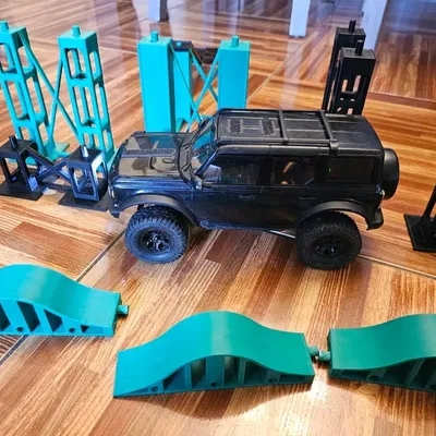 Bộ đường đua whoops tỷ lệ 1/18 cho xe điều khiển từ xa