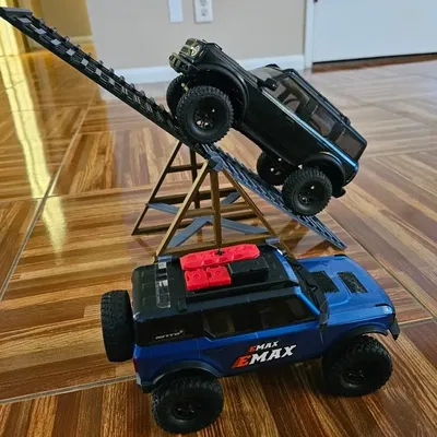 Đu quay teeter totter tỉ lệ 1/18 cho xe crawler