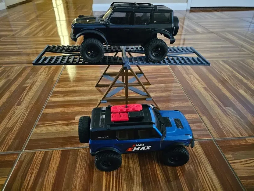 Đu quay teeter totter tỉ lệ 1/18 cho xe crawler - Image 2