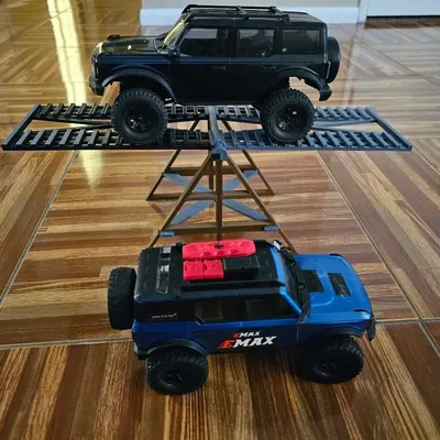 Đu quay teeter totter tỉ lệ 1/18 cho xe crawler