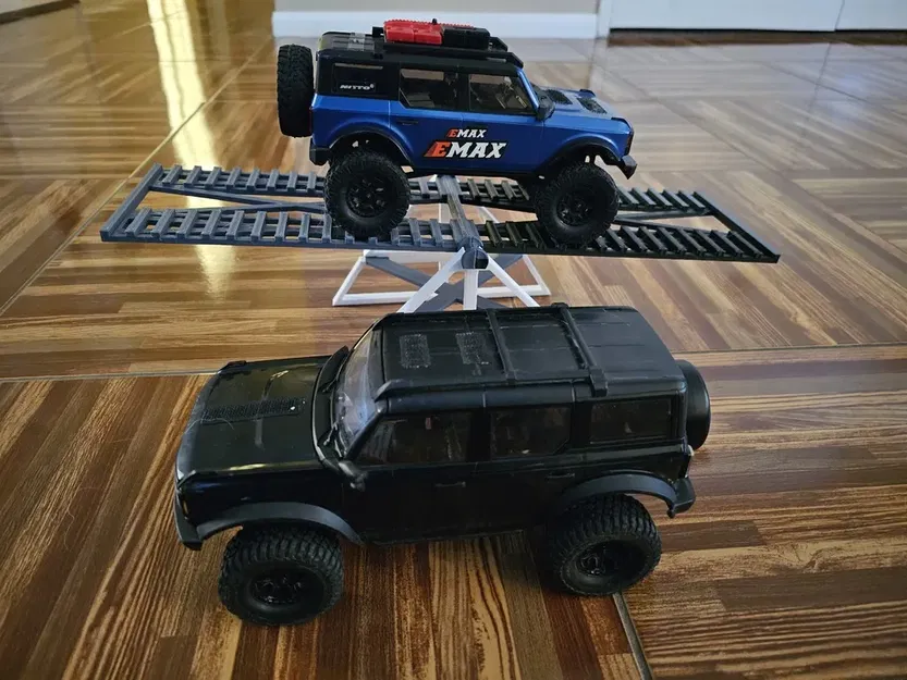 Đu quay teeter totter tỉ lệ 1/18 cho xe crawler - Image 6