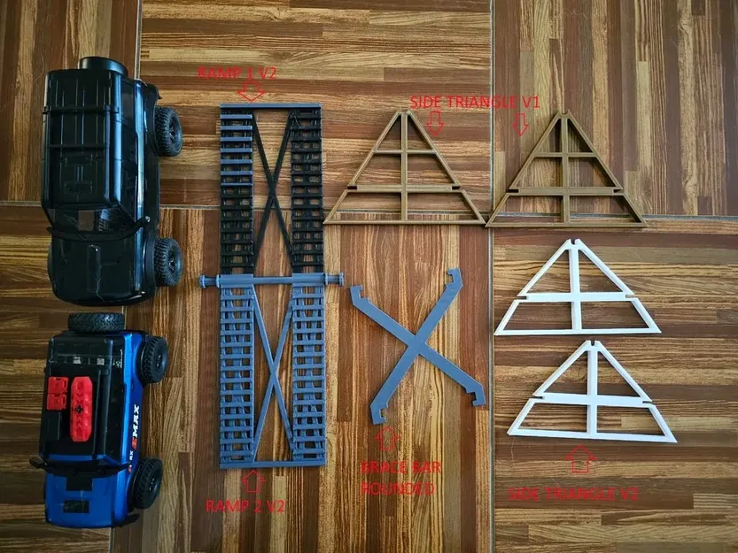 Đu quay teeter totter tỉ lệ 1/18 cho xe crawler - Image 7