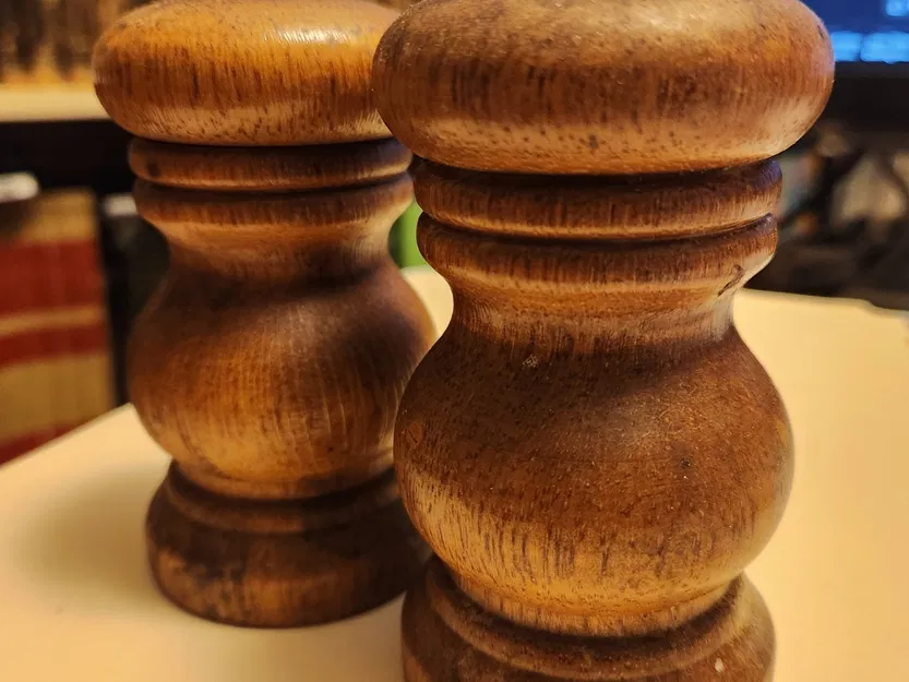 Nắp thay thế cho lỗ đổ muối trong bộ shaker gỗ - Image 3