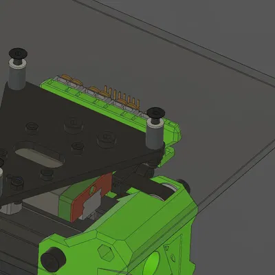 Giá đỡ Wago 221 cho RatRig V-Minion với lỗ gắn ADXL