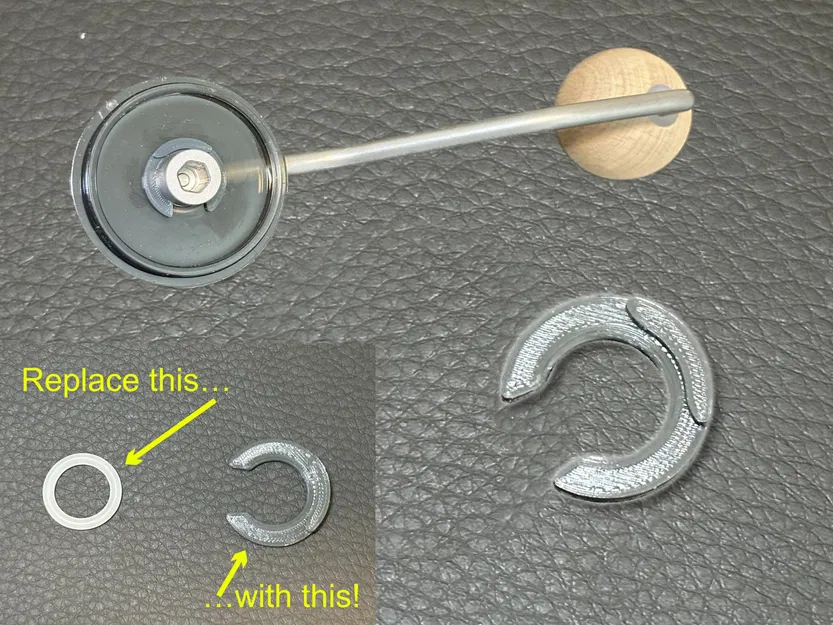 Kẹp Giữ Tay Quay Máy Xay Cà Phê (C-Clip) - Image 1