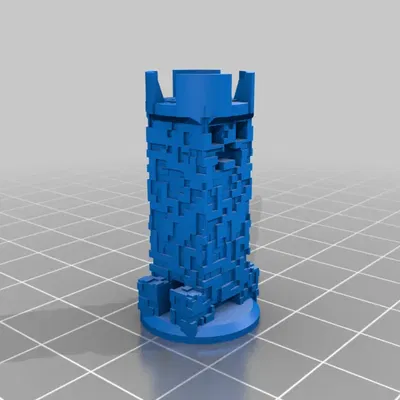 Bộ cờ vua Minecraft với các nhân vật đặc trưng