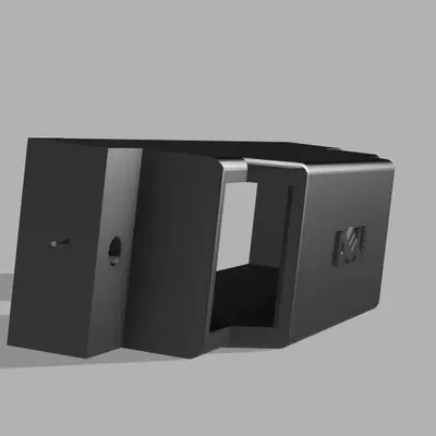 Nắp trước caddy máy chủ Dell với logo "Dell