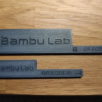 Khuôn Dán QR Máy Bambu X1C