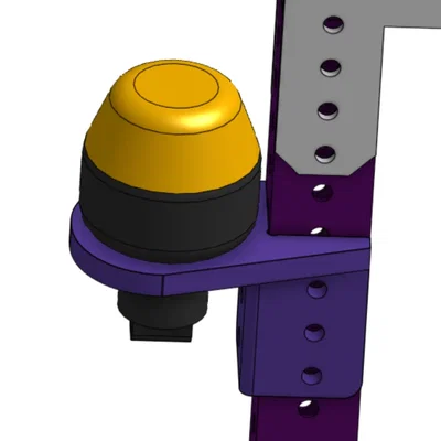 Giá đỡ đèn tín hiệu Robot RSL cho cuộc thi FIRST Robotics