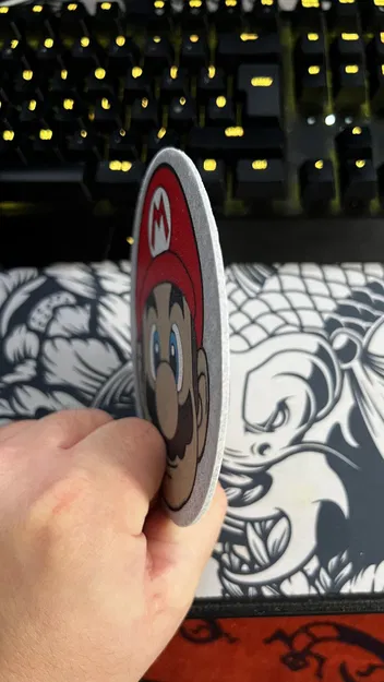 Đế lót đa sắc màu nhân vật Mario - Image 3