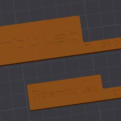 Khuôn Dán QR Máy Bambu X1C