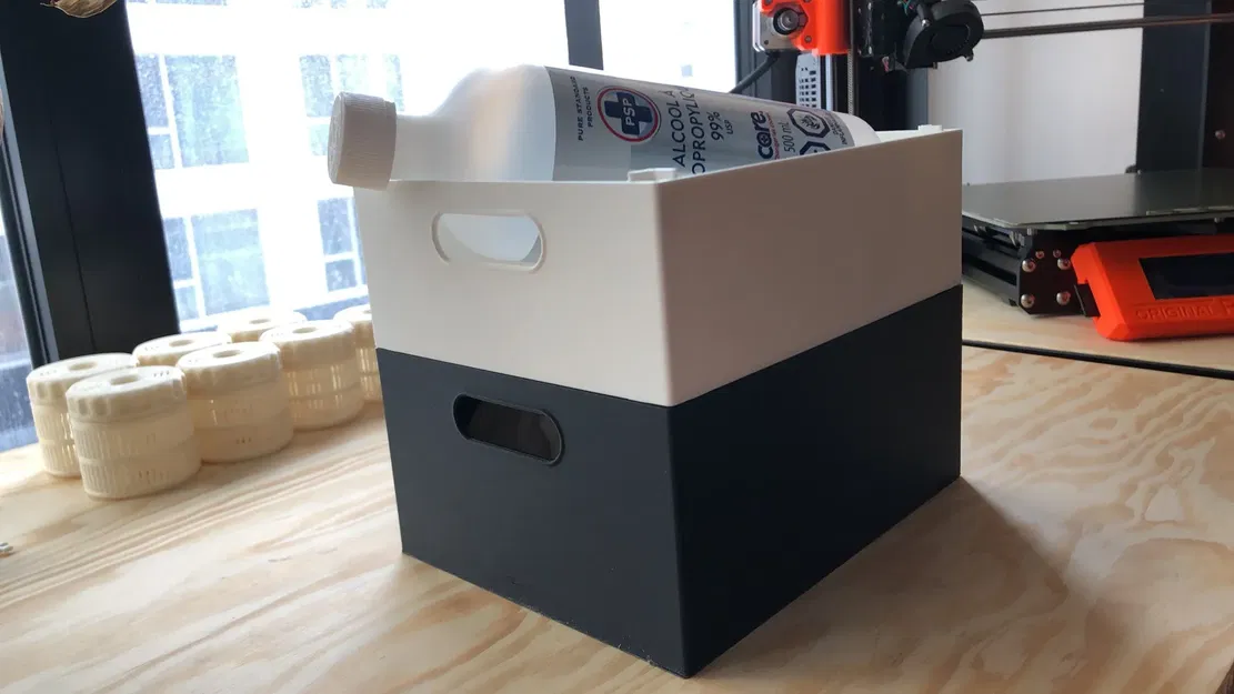 Khay xếp chồng kiểu thùng đựng đồ dùng gia đình - Image 1