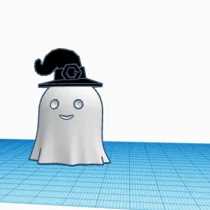 Bóng ma đội mũ phù thủy trang trí nội thất