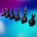 Móc khóa cờ vua từ tính in 3D với nam châm mạnh mẽ - Thumbnail 1