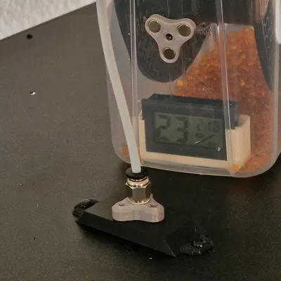 Nắp trung tâm cho Enclosure Prusa với kết nối Bowden và nam châm