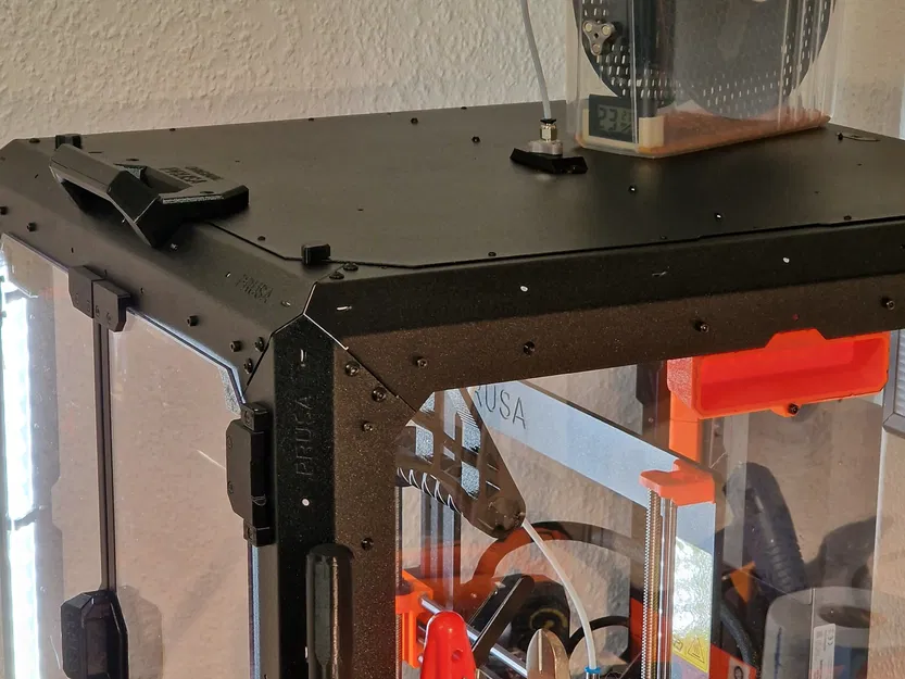 Nắp trung tâm cho Enclosure Prusa với kết nối Bowden và nam châm - Image 5