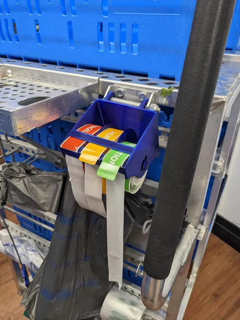 Bộ phân phối nhãn Walmart OPD gắn trên xe lấy hàng - Image 1