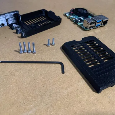 Vỏ Raspberry Pi4 cho máy in 3D Prusa MK3