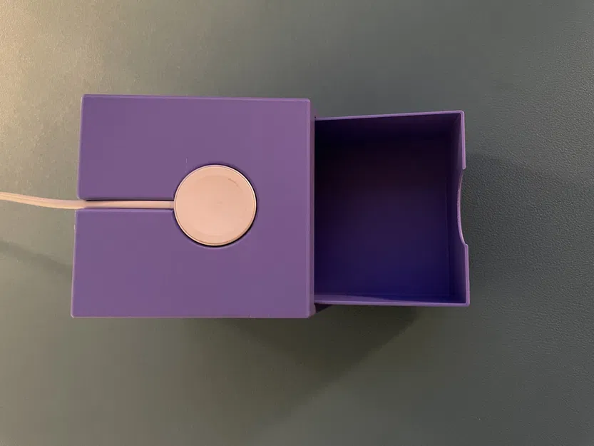 Giá đỡ Apple Watch có ngăn kéo tiện lợi - Image 2