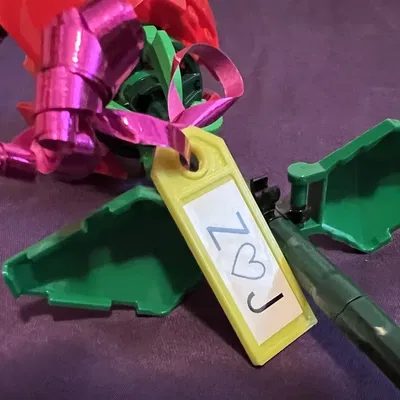 Nhãn in nhanh cho quà tặng và tổ chức đồ đạc