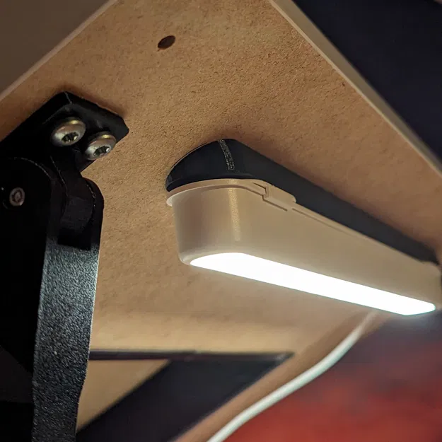 Giá đỡ lắp đặt đèn LED IKEA Rolfstorp nghiêng 25° - Image 1