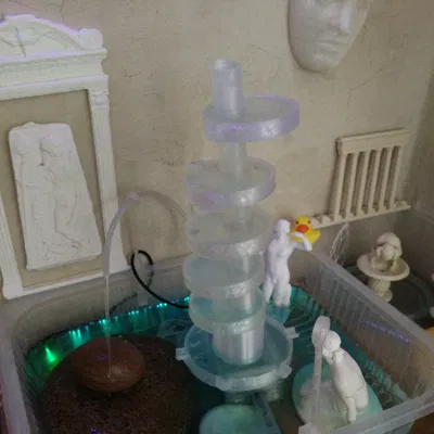 Đài phun nước mô-đun cho ban công và không gian trong nhà