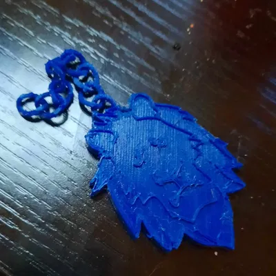 Móc khóa Bluewind với chuỗi in sẵn