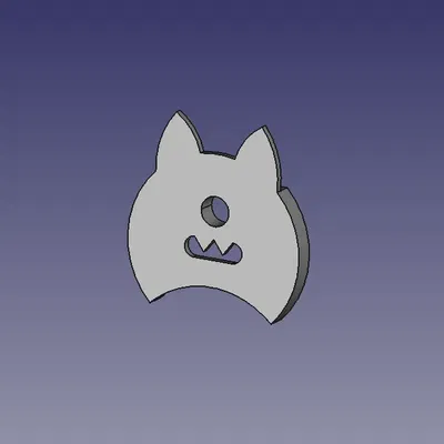 Móc khóa quái vật Cyclops tùy chỉnh đáng yêu