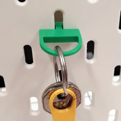 Móc chìa khóa tương thích với Skådis của Ikea