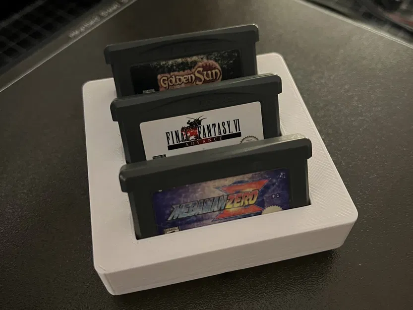 Giá đỡ cartridge Game Boy/Color/Advance GBA Gridfinity - Image 1