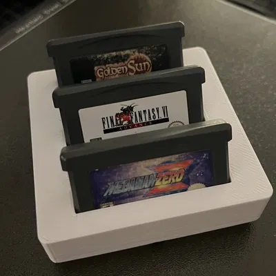 Giá đỡ cartridge Game Boy/Color/Advance GBA Gridfinity