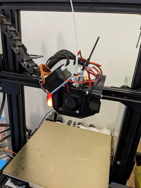 Bộ che quạt extruder NG 5015 thích ứng cho hotend volcano - Image 1