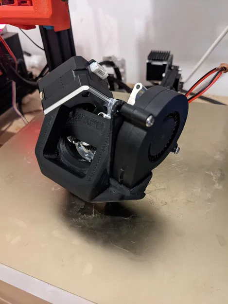 Bộ che quạt extruder NG 5015 thích ứng cho hotend volcano - Image 2