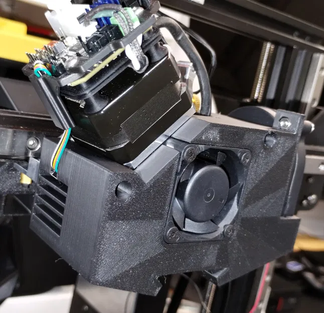 Bộ che quạt cho đầu công cụ Micro Swiss NG với Volcano và BL Touch - Image 1