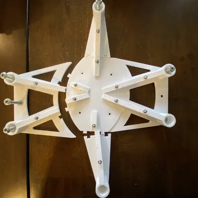 Bộ nâng cấp giá đỡ chân giữa cho R2-D2 của Mr. Baddeley