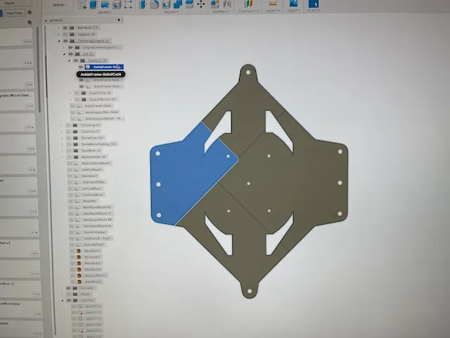 Bộ nâng cấp giá đỡ chân giữa cho R2-D2 của Mr. Baddeley - Image 6