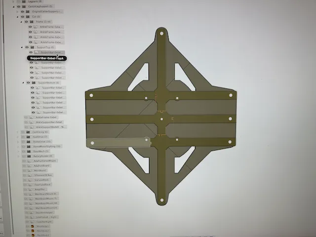 Bộ nâng cấp giá đỡ chân giữa cho R2-D2 của Mr. Baddeley - Image 7