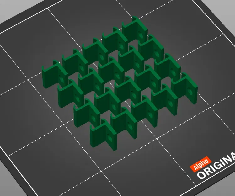 Kẹp cố định LED Strip (phẳng và 90 độ) - Image 1