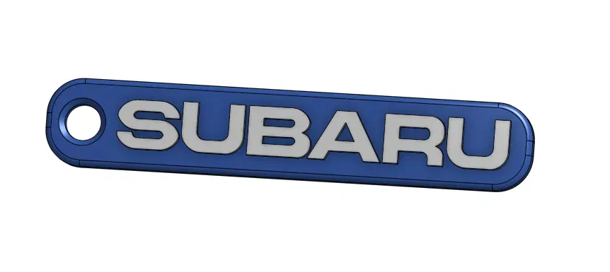 Móc khóa Subaru tùy chỉnh cho bộ chìa khóa của bạn - Image 1