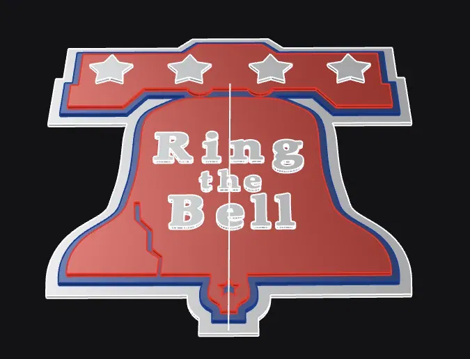 Biển hiệu "Ring the Bell" cho fan Phillies - Image 2