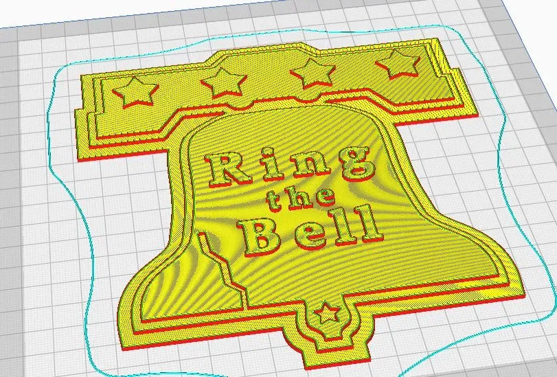 Biển hiệu "Ring the Bell" cho fan Phillies - Image 3