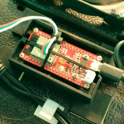 Vỏ bảo vệ bo mạch Elecrow ESP32S WIFI BLE V1 với đế dán 25mm