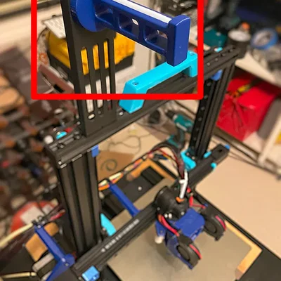 Giá đỡ cuộn filament phong cách Voron cho Ender 3 v2