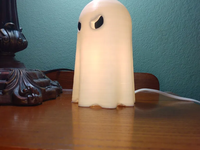 Đèn ma LED với ánh mắt đen và ánh sáng mềm mại - Image 3