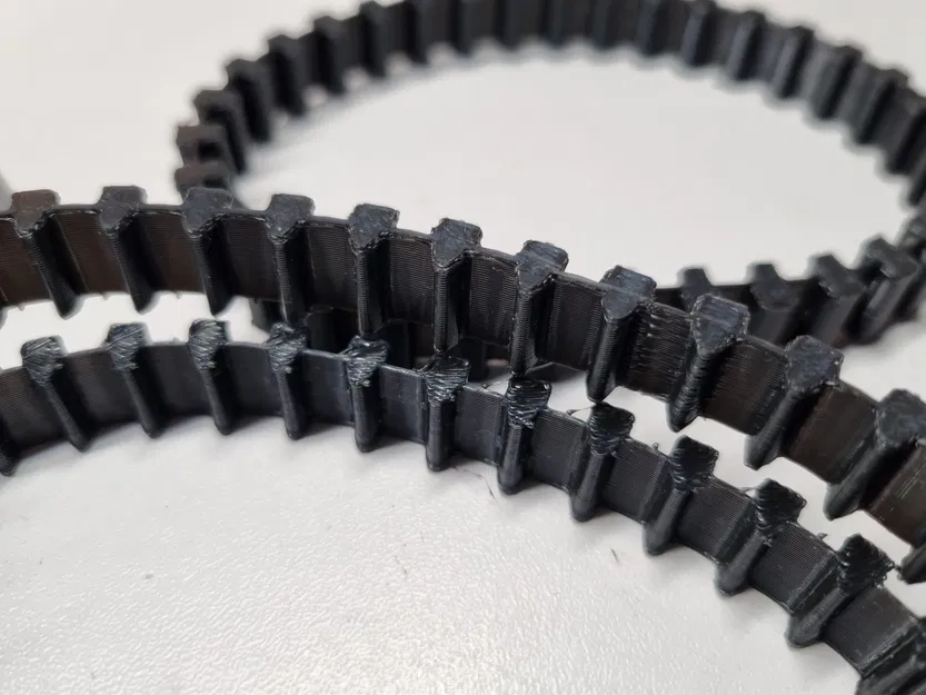 Bánh xe và xích linh hoạt cho mô hình xe tăng - Image 4