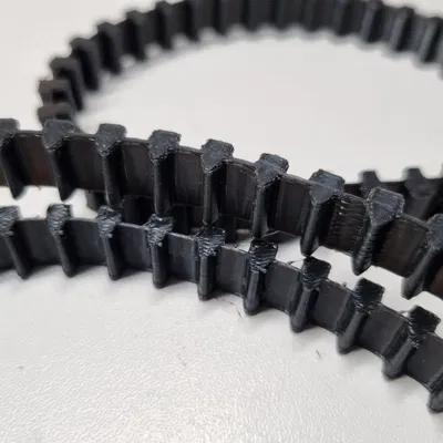 Bánh xe và xích linh hoạt cho mô hình xe tăng