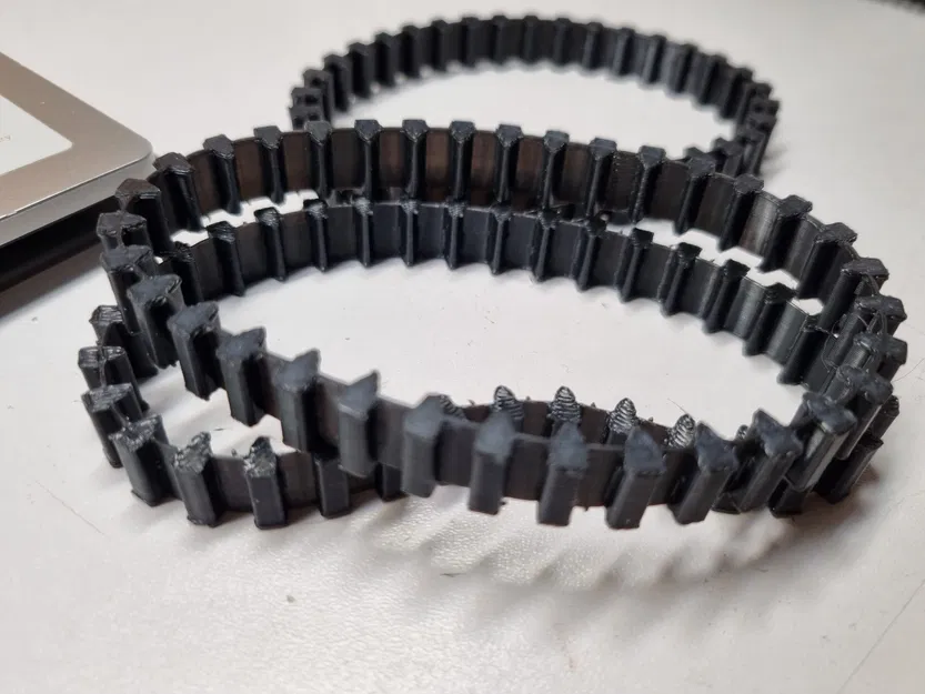 Bánh xe và xích linh hoạt cho mô hình xe tăng - Image 5