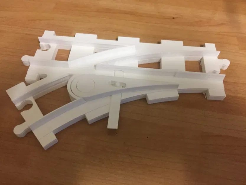 Công tắc đường sắt Duplo cho mô hình xe lửa LEGO - Image 1