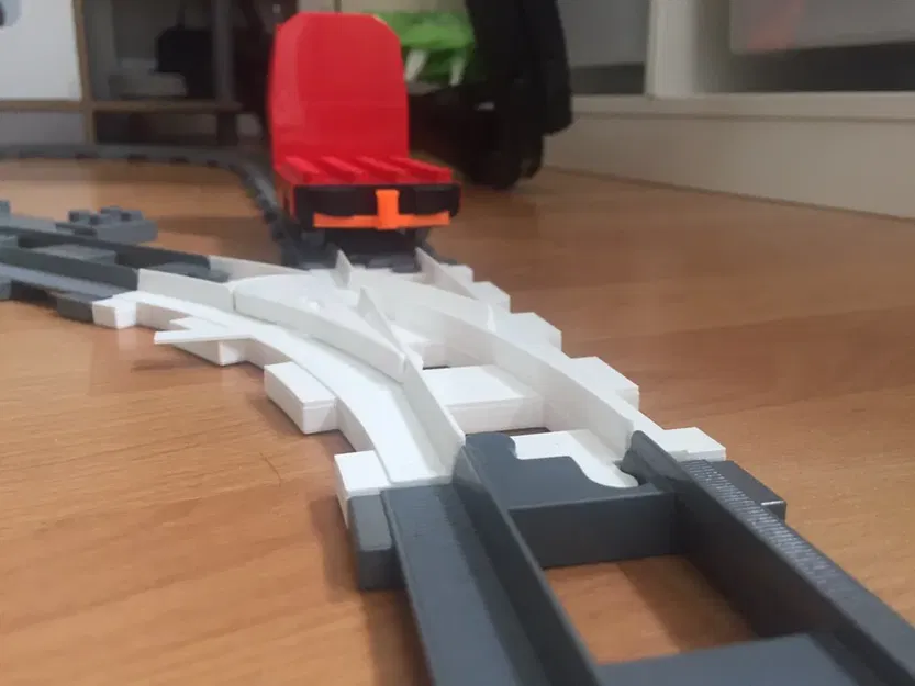 Công tắc đường sắt Duplo cho mô hình xe lửa LEGO - Image 2