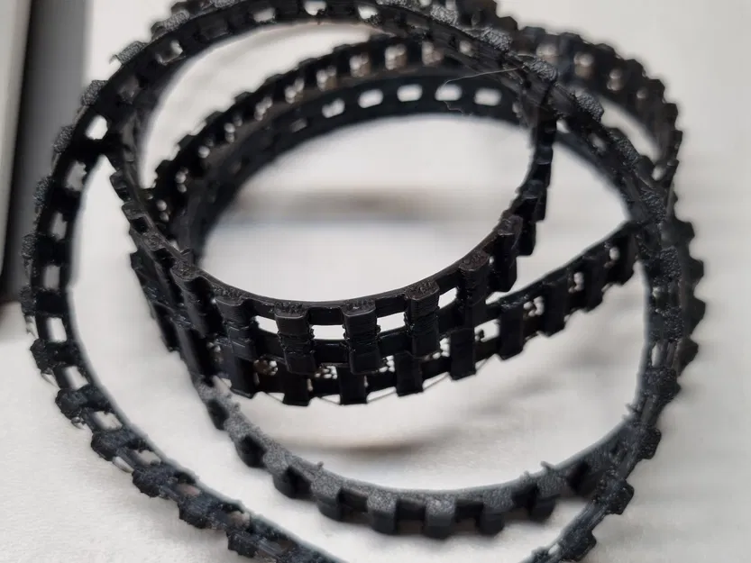 Dây xích xe tăng in TPU/TPE với nhiều kích thước khác nhau - Image 1